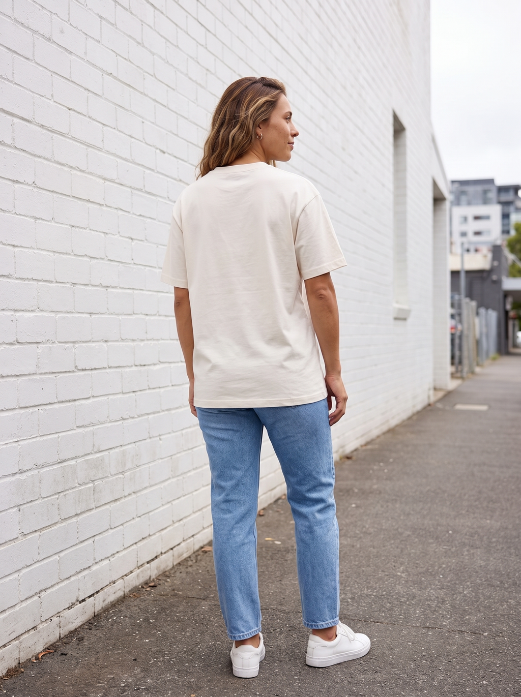 Swooping Season Oversized T-Shirt - Back view