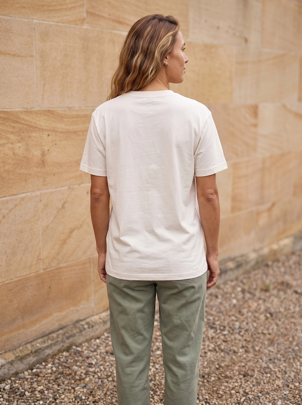 Wattle Oversized T-Shirt - Back view